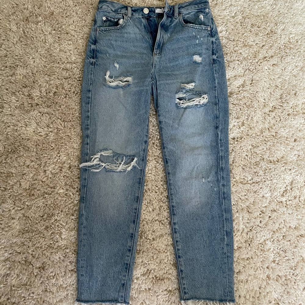 Garage denim mom jeans